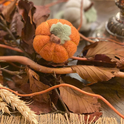Pumpkin Spice Felt Garland Home Decor