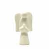 Soapstone Angel Sculpture - Natural Stone