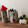 Handcrafted Felt Castle, 11"