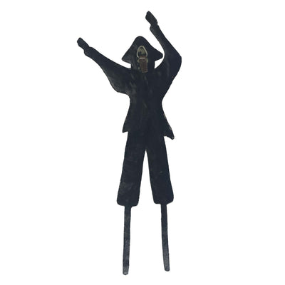 Painted Moko Jumbies- On Stilts, 12 inch