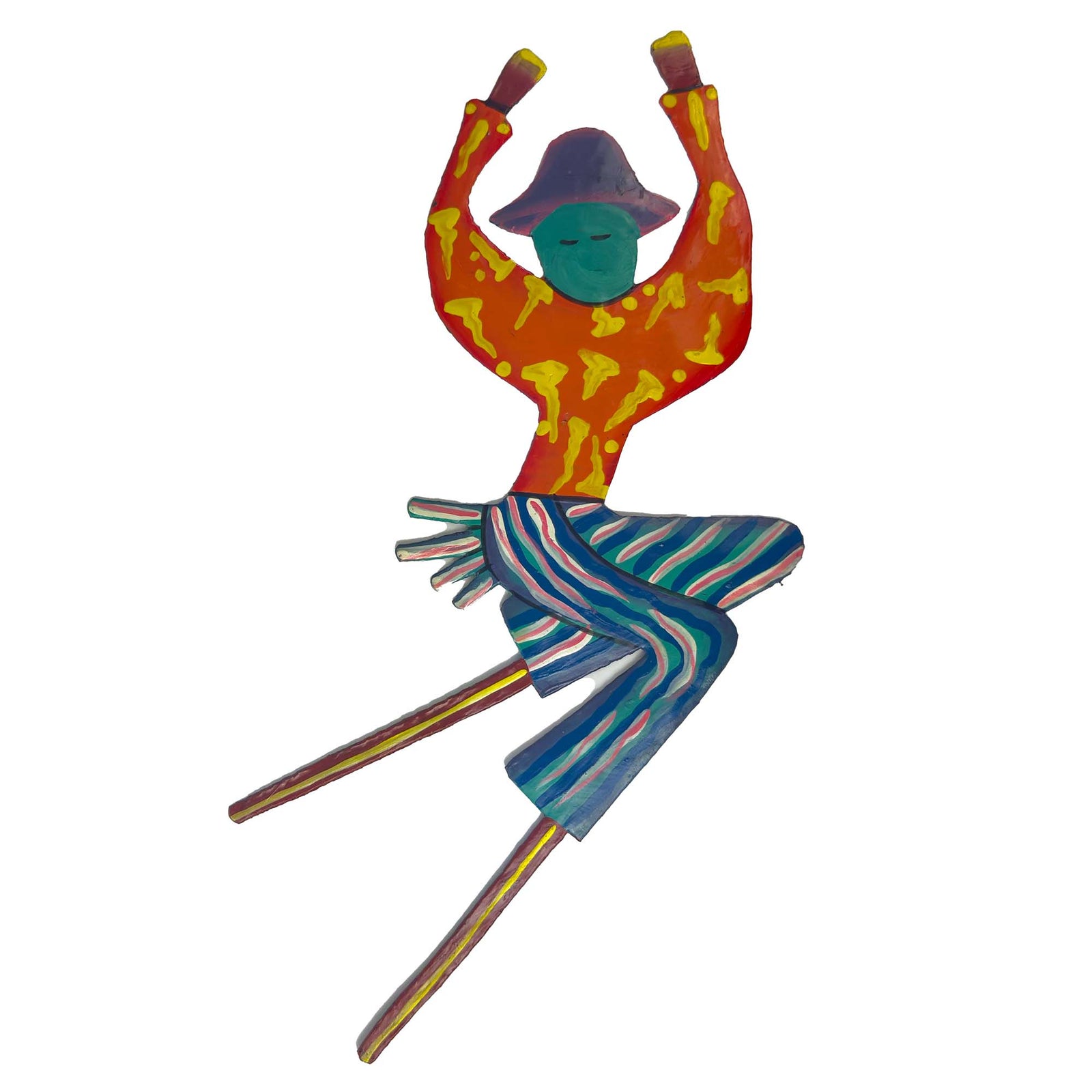 Painted Moko JumbieTakes Flight, 12 inch