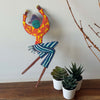 Painted Moko JumbieTakes Flight, 12 inch
