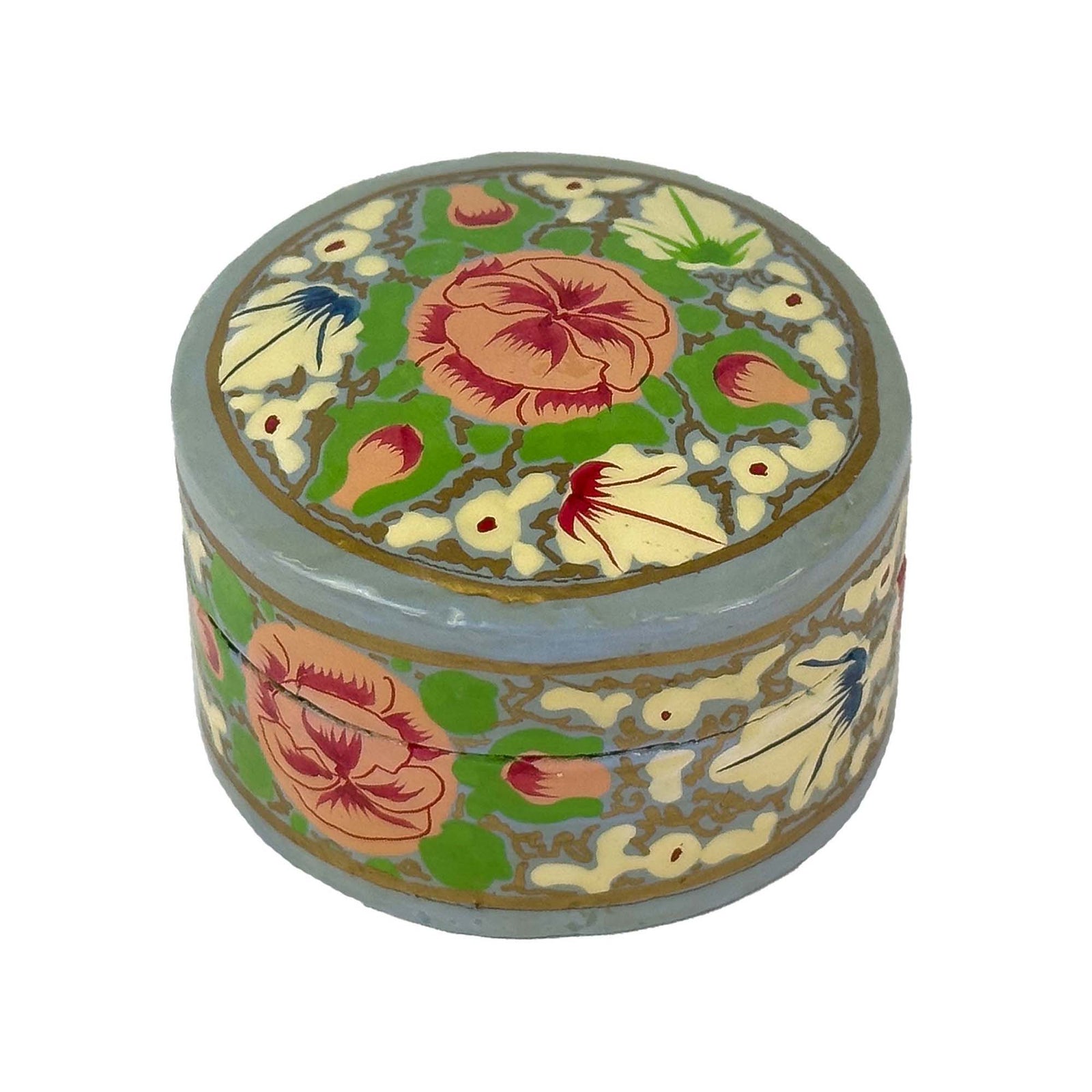 Handpainted Kashmiri Box, Rose