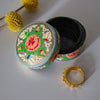 Handpainted Kashmiri Box, Rose