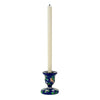 Handpainted Wood Kashmir Candle Stick Holder