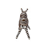 Baby Banana Fiber Zebra Safari Animal Sculpture