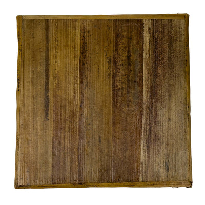 Square Banana Fiber Tray - 10 inch
