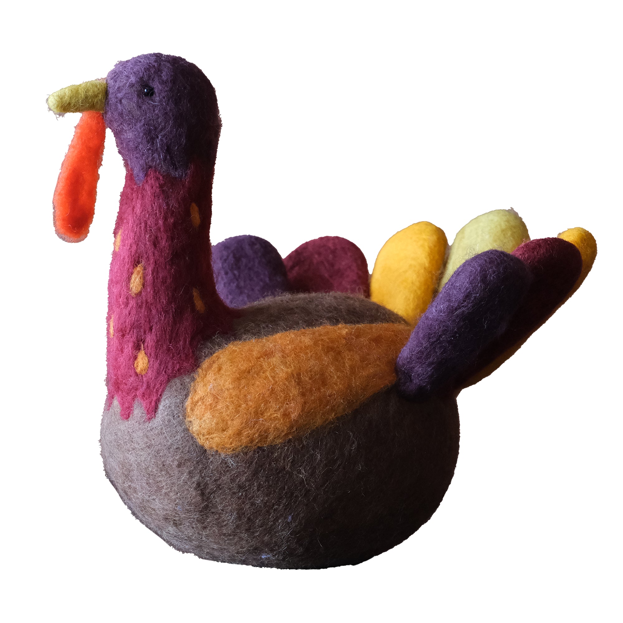 CLOSEOUT - Handmade Felt Turkey
