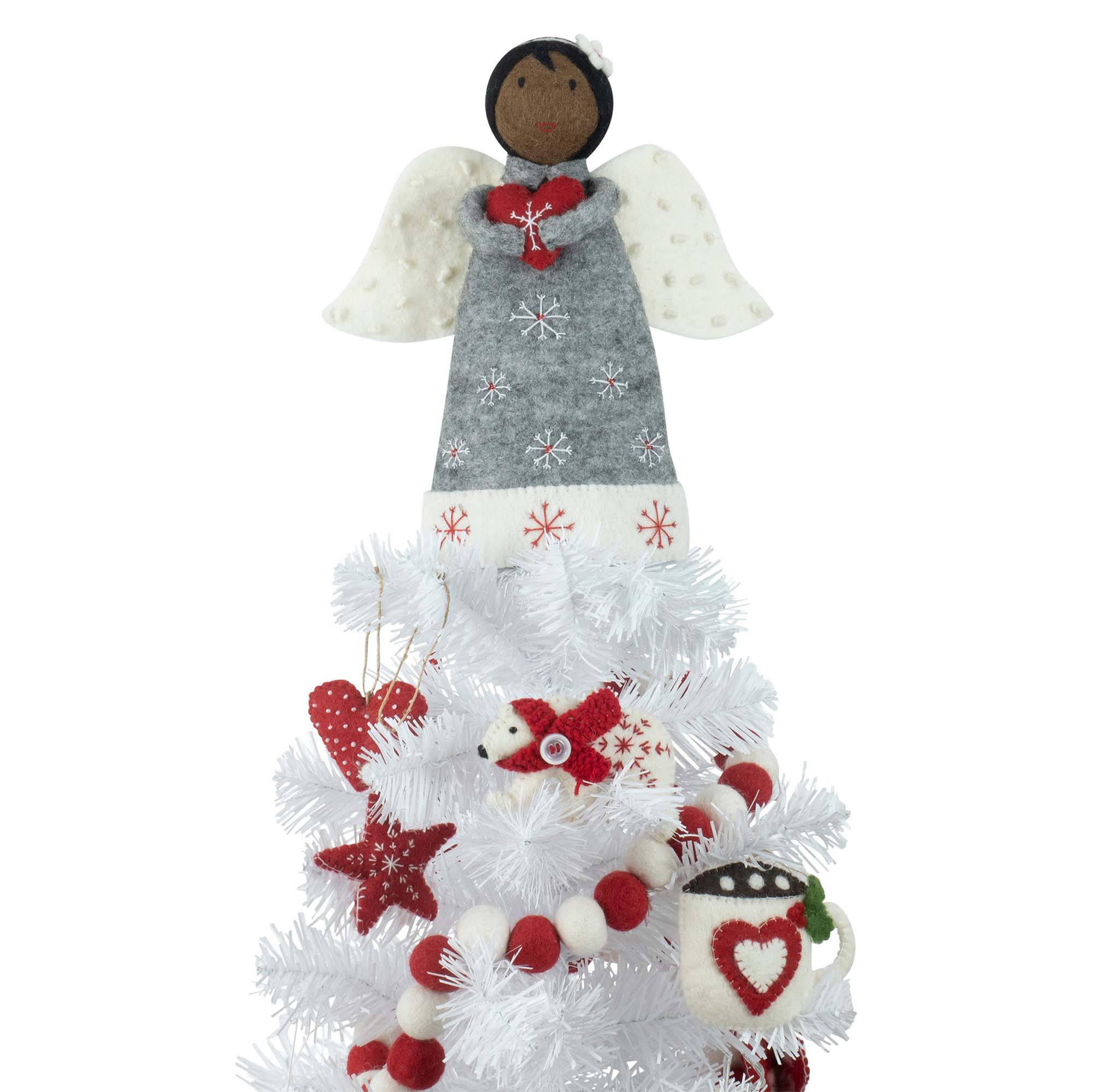Christmas Tree Topper, Snow Queen Angel