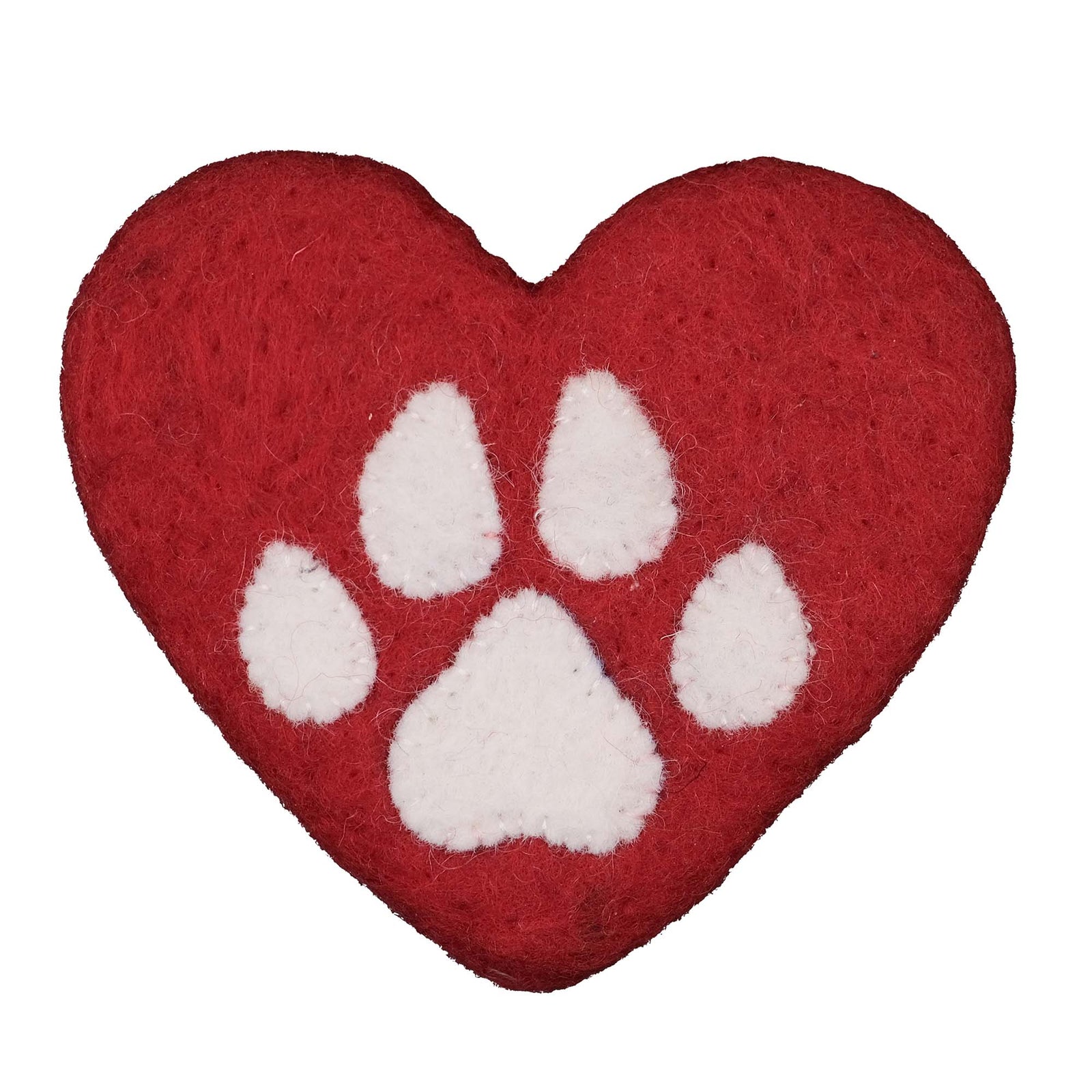 CLOSEOUT - Dog Paws Felt Ornament
