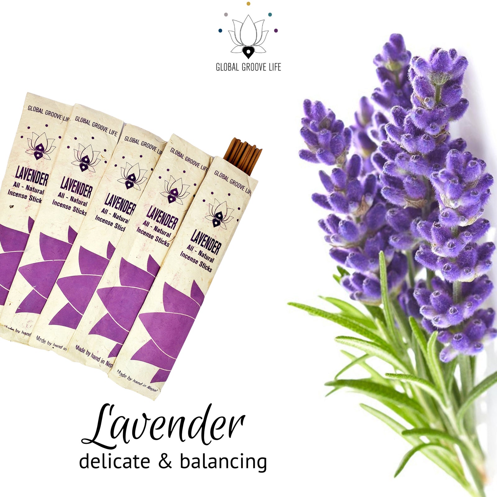 Lavender Incense- 15 sticks