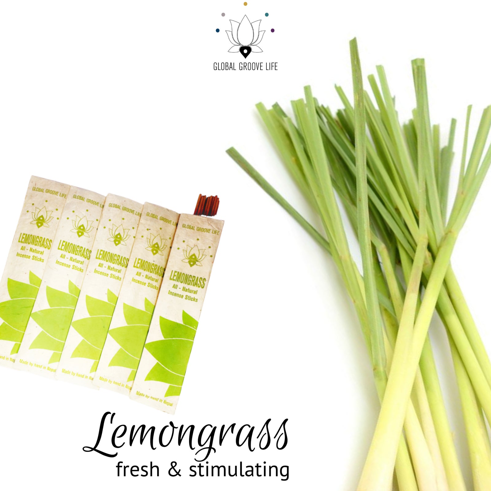 Lemongrass Incense- 15 sticks