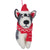 Big Dog Husky Felt Ornament