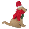 Big Dog Golden Lab Felt Ornament