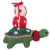 Pressie Tortoise Felt Ornament