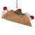 Cannoli Felt Ornament