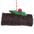 Yule Log Felt Ornament