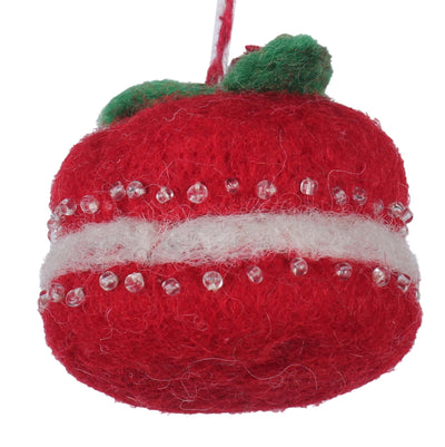 Macaroon Felt Ornament