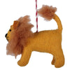 Lion Felt Ornament