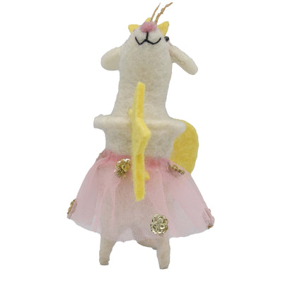 Star Fairy Mouse Felt Ornament