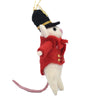 Showman Mouse Felt Ornament