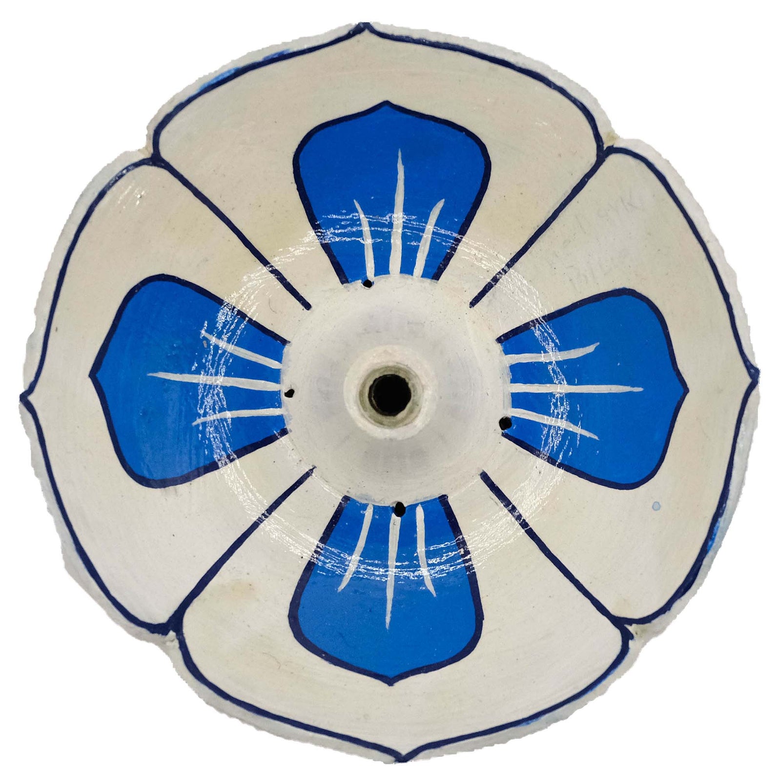 Incense Burner - White Lotus