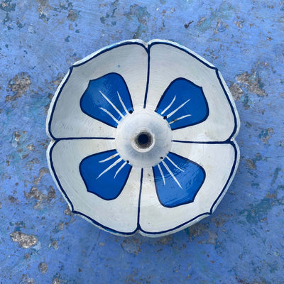Incense Burner - White Lotus