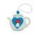 Mushroom Teapot Felt Holiday Ornament