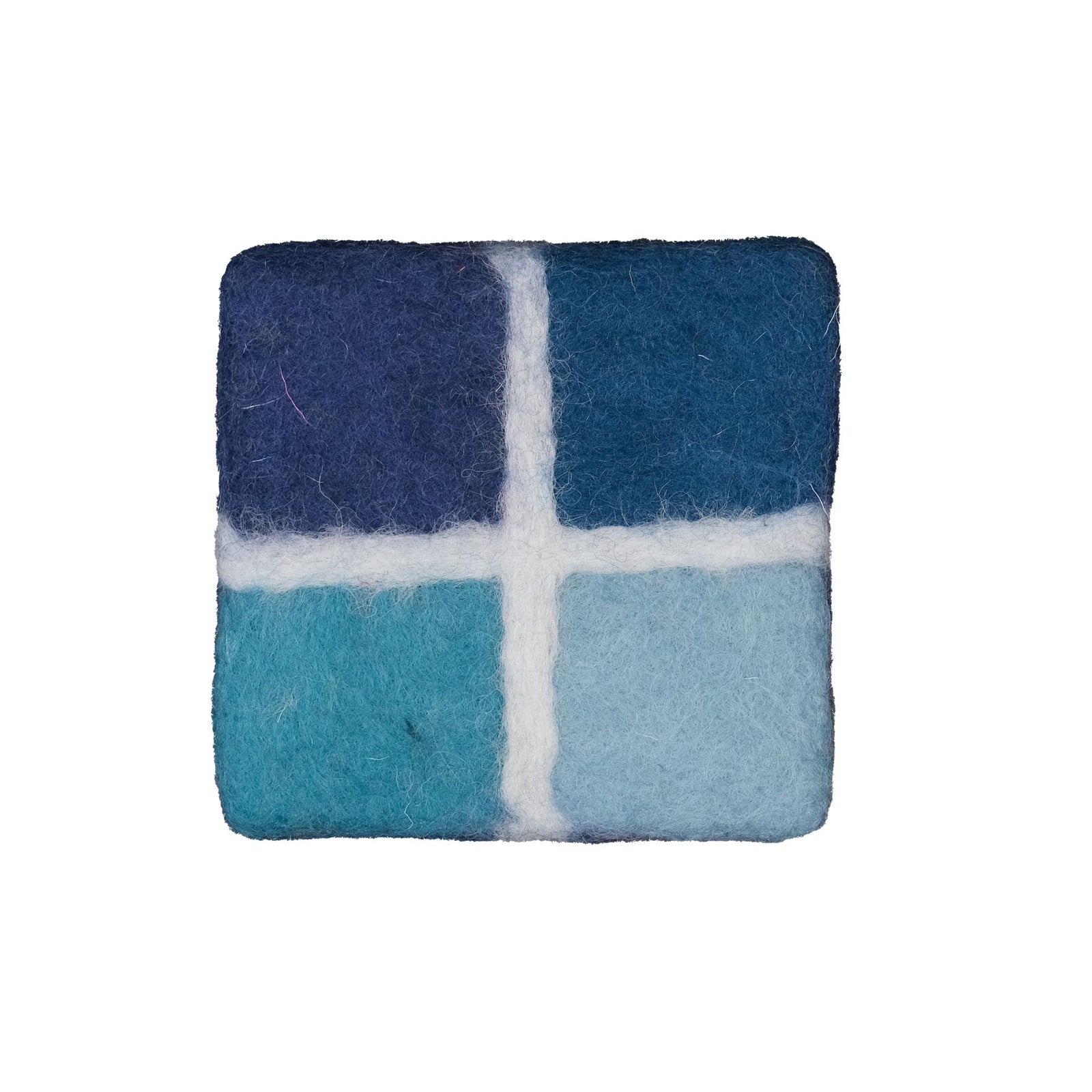 Ocean Window Pane Coasters, Set of 4