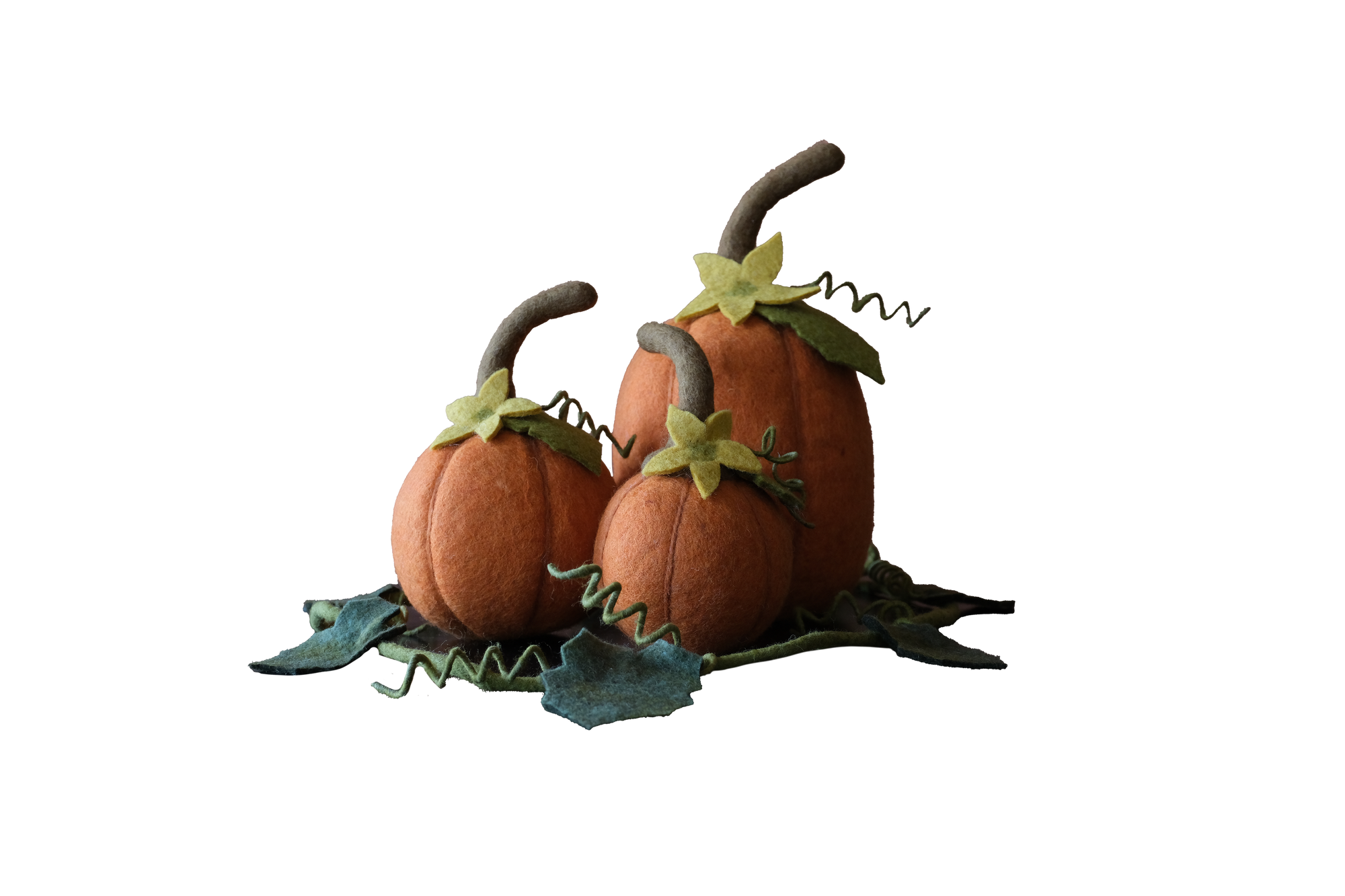 CLOSEOUT - Handmade Small Traditional Pumpkin