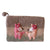 Deer Felt Zipper Coin Purse