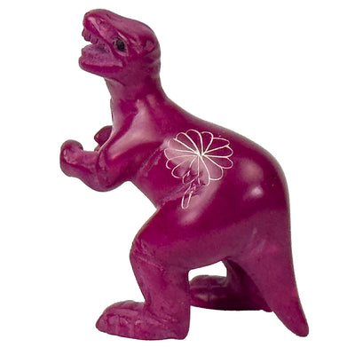Soapstone Tyrannosaurus Dinosaur - Sold as Assorted Colors