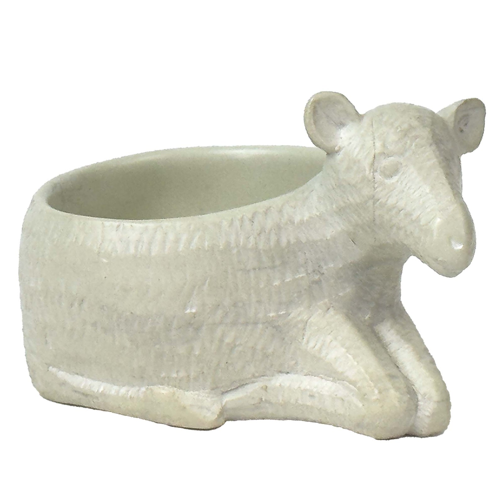 Soapstone Lamb Bowl