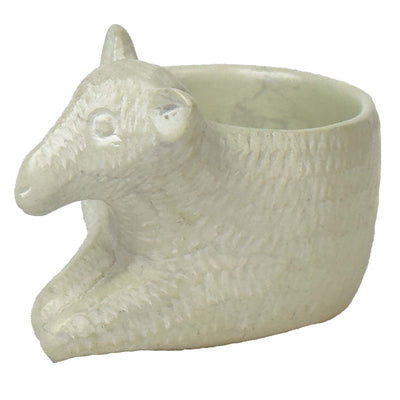 Soapstone Lamb Bowl