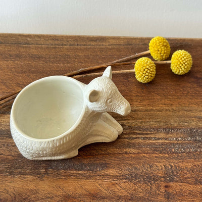 Soapstone Lamb Bowl