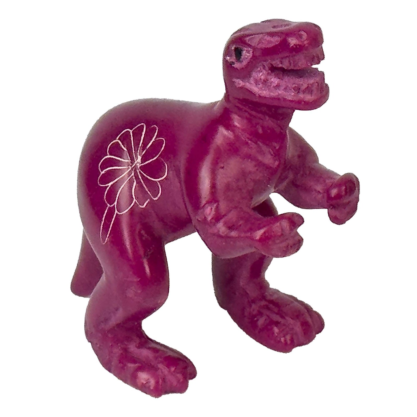 Soapstone Tyrannosaurus Dinosaur - Sold as Assorted Colors