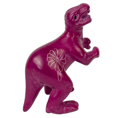 Soapstone Tyrannosaurus Dinosaur - Sold as Assorted Colors