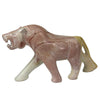 Soapstone Cheetah Natural Stone Sculpture