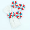 Christmas Felt Napkin Rings, Set of 4