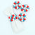 Christmas Felt Napkin Rings, Set of 4