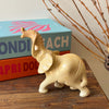 Soapstone Elephant Natural Stone Sculpture