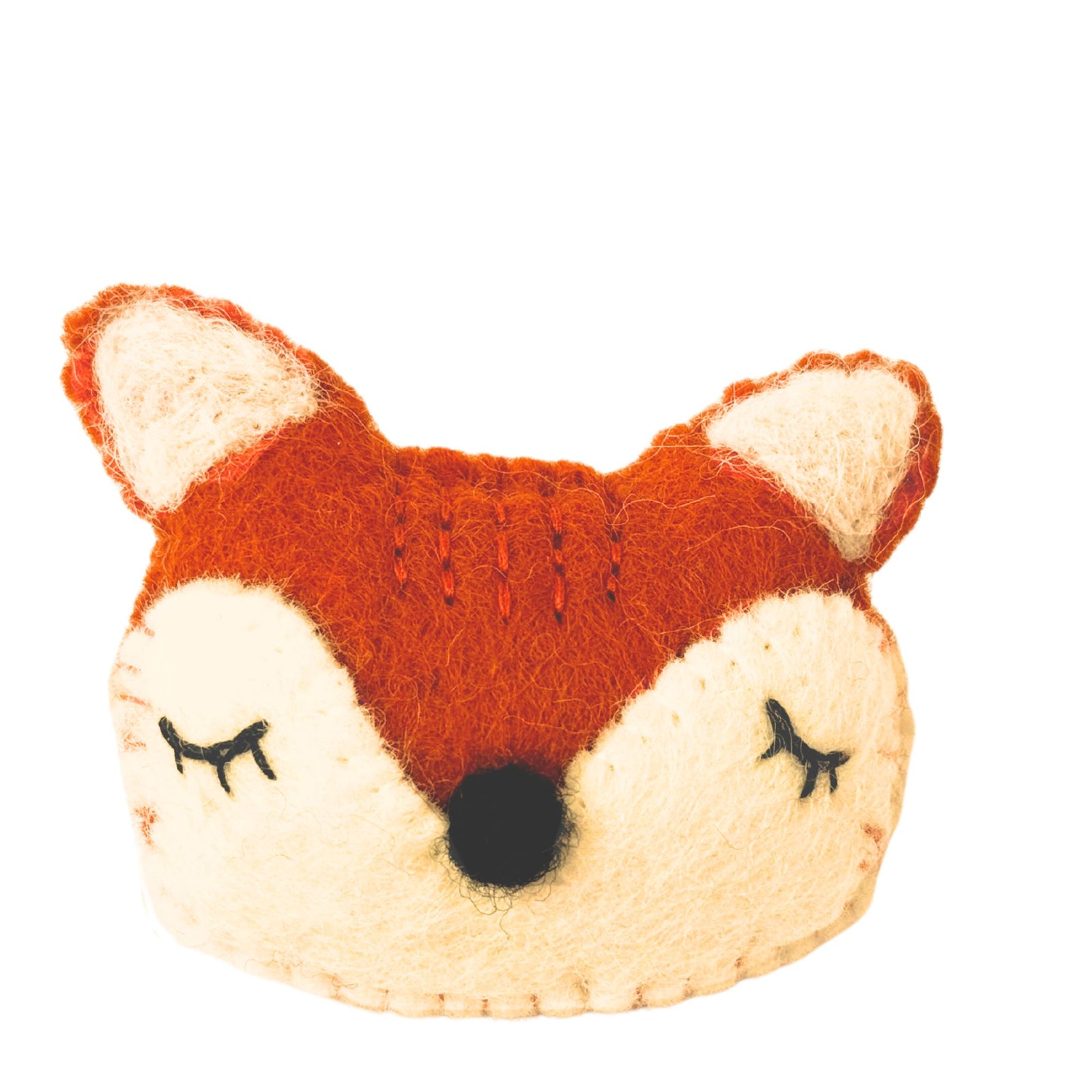 CLOSEOUT - Sleeping Fox Felt Pin Accessory