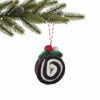 Yule Log Felt Ornament