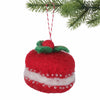 Macaroon Felt Ornament