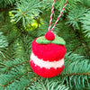 Macaroon Felt Ornament