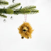 Lion Felt Ornament
