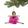 Ballerina Felt Ornament, Brunette