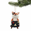 Foxy Frau Felt Ornament