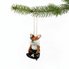 Foxy Frau Felt Ornament