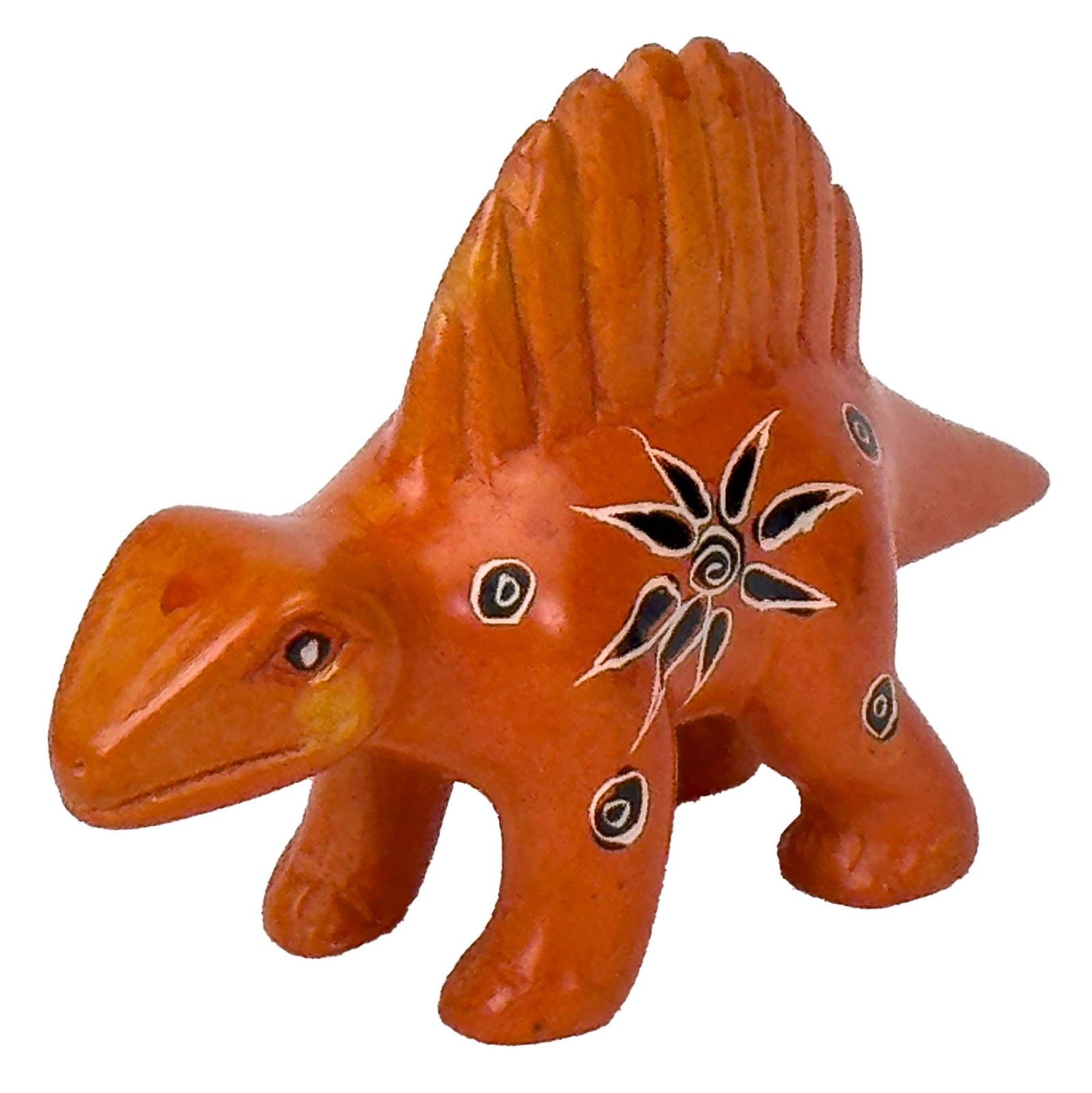 Soapstone Dimetrodon Dinosaur - Sold as Assorted Colors